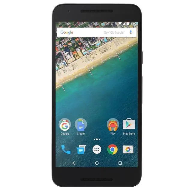 Alt view image 2 of 2 - LG Nexus 5X 5.2" Smartphone (Unlocked) 32GB SSD Android OS Black
