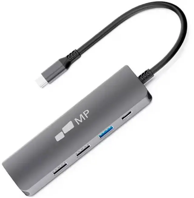 Main image of Mobile Pixels 5 in 1 USB-C Hub Multiport Adapter