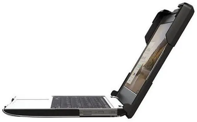 Alt view image 2 of 3 - Gumdrop BumpTech Lenovo L100E Chromebook Laptop Case -Black