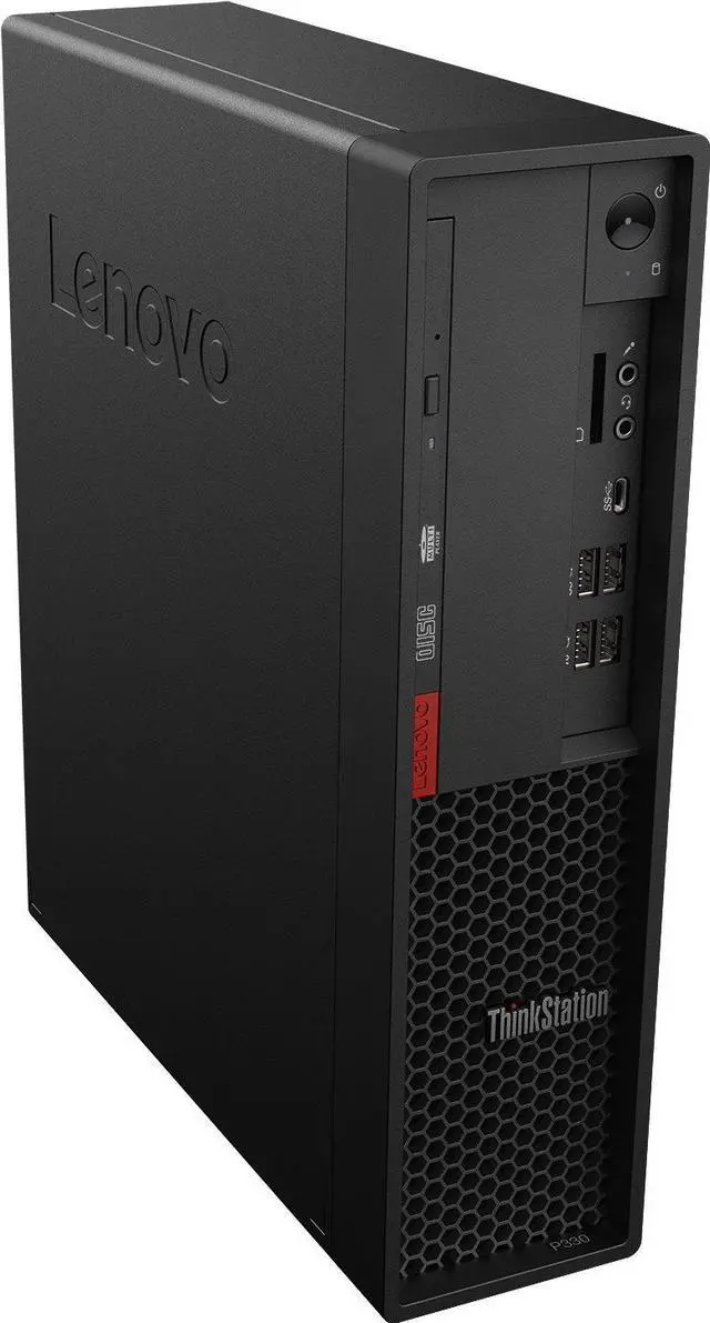 Main image of Lenovo Thinkstation P330 PC Xeon E-2276G 64GB Ram 512GB SSD Windows 11 Pro