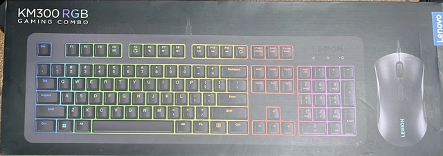 Main image of Lenovo Legion KM300 RGB Gaming Combo - Keyboard and Mouse Set | GX30Z21568