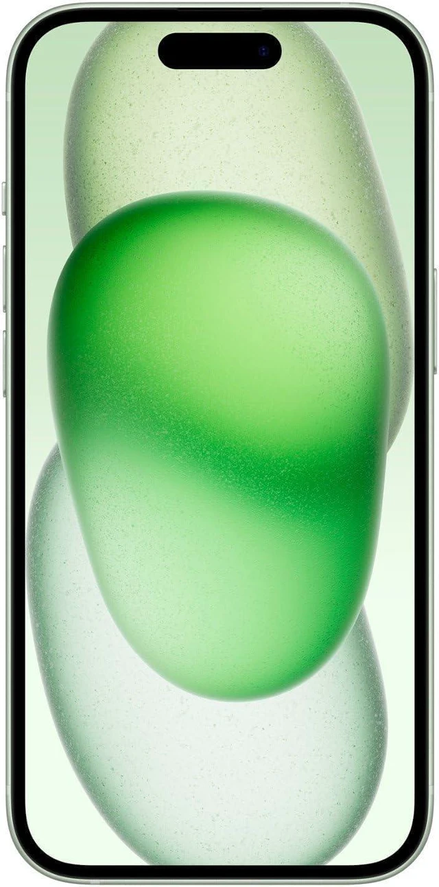 Main image of Apple iPhone 15 6.1" Smartphone (Unlocked) 128 GB SSD iOS Green
