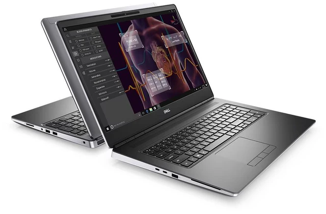 Alt view image 2 of 4 - Dell Precision 7750 17.3" Laptop i9-10885H 32GB Ram 1TB SSD Windows 11 Pro
