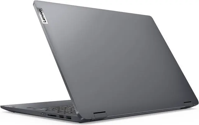 Alt view image 6 of 10 - Lenovo Flex 5 Laptop Intel Core i7-1255U 3.50 GHz 16GB RAM 512GB SSD 16" 2.5K 2560x1600 Windows 11 Home 82R80002US GRAY