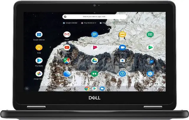 Main image of Dell Chromebook 3100 2-In-1 11.6" Intel Celeron N4020 4GB 32 GB Chrome OS