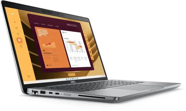 Alt view image 2 of 4 - Dell Latitude 5450 14" Touch Laptop Intel Core Ultra 5 135U 16GB 256GB SSD W10P