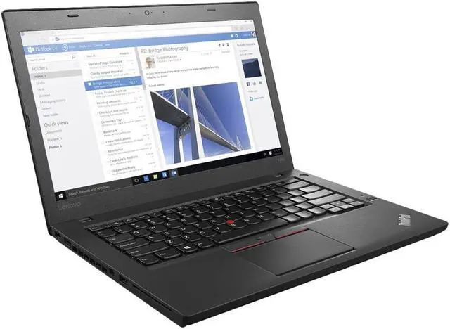 Alt view image 6 of 17 - Lenovo Thinkpad T460 14" Laptop Intel Core i5 2.40 GHz 8GB Ram 256GB SSD W10P