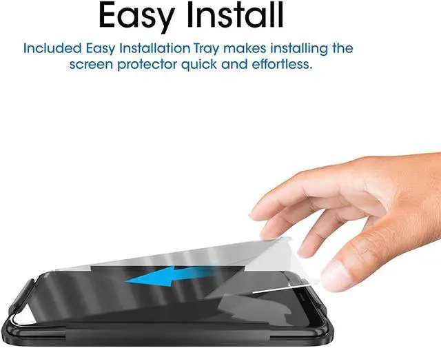 Alt view image 4 of 6 - amFilm Glass Screen Protector for Google Pixel 4 (3 Pack) Tempered Glass Screen Protector with Application Tray (2019)