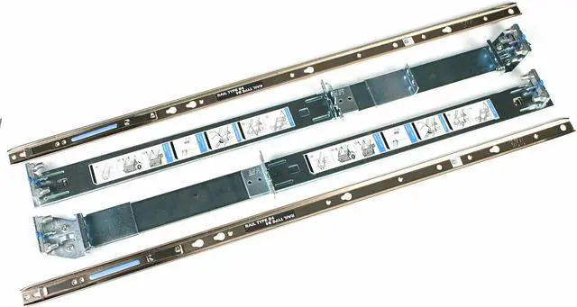 Alt view image 3 of 6 - H872R For Dell PowerEdge R520 R720 R730 R820 Server 2U Sliding Ready Rail USA