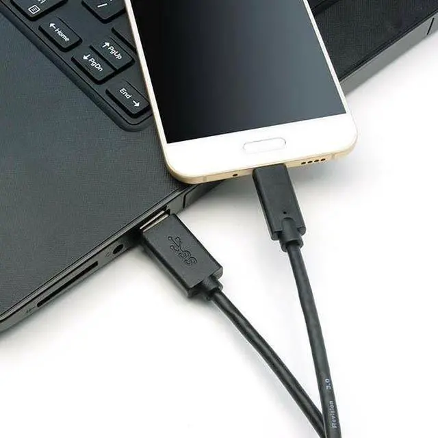 Alt view image 2 of 3 - 3x 1ft USB-C Type C to USB 3.0 Type A Cable Cord PC Smartphone Laptop MacBook