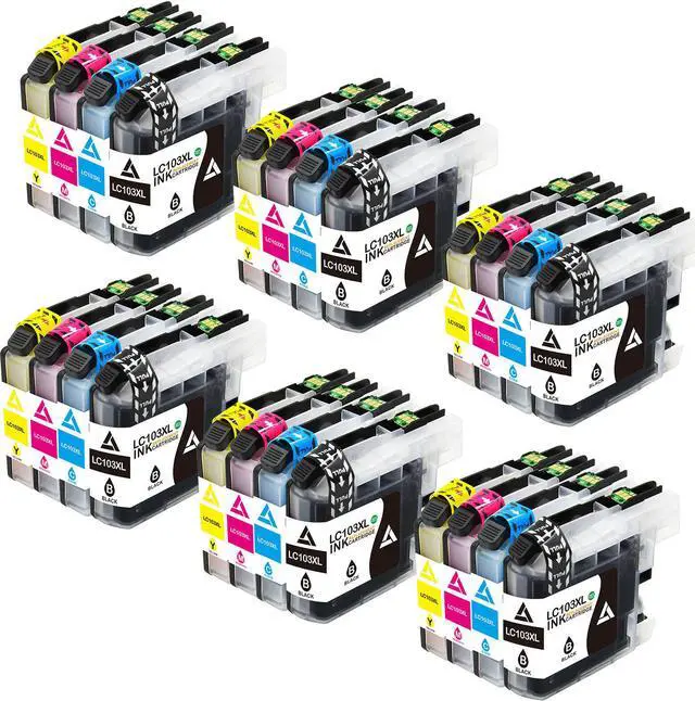 Main image of 24 LC103 XL Ink Cartridge Combo Set for Brother MFC-J6920DW MFC-J875DW Printers