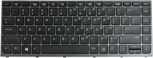 Alt view image 2 of 5 - backlit keyboard PK131C41A02 PK131C41A00 NSK-CY1BC 9Z.NCHBC.10L 841681-001