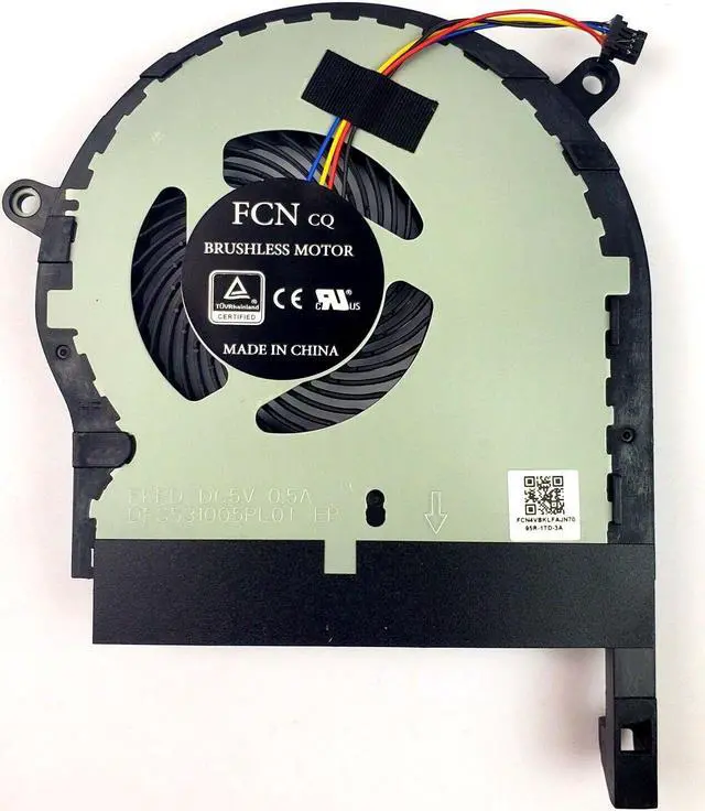 Alt view image 3 of 5 - Gpu and Cpu cooling fan for ASUS TUF FX504 FX504G FX504GD FX504GE FX504GB