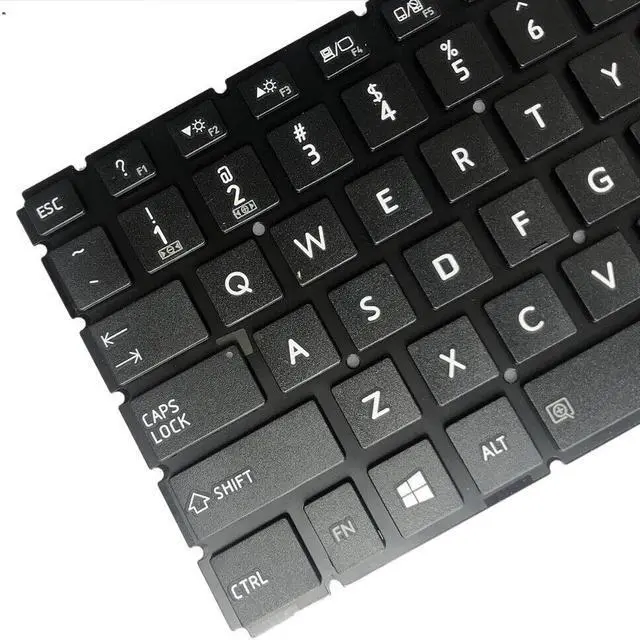 Alt view image 3 of 5 - Laptop US Keyboard for TOSHIBA Satellite L50-B L50D-B L50t-B L55-B L55D-B L55T-B