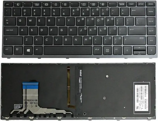 Alt view image 3 of 5 - backlit keyboard PK131C41A02 PK131C41A00 NSK-CY1BC 9Z.NCHBC.10L 841681-001