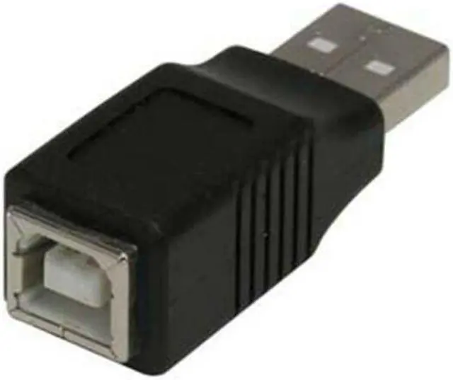 Main image of USB-A Male to Type B Female Printer Scanner Adapter Connector Converter Nickel