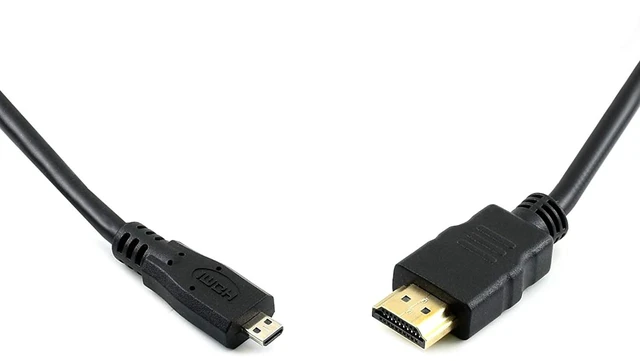 Alt view image 5 of 7 - Waveshare HDMI to Micro HDMI Cable for Raspberry Pi 4B High Definition Video Transmission