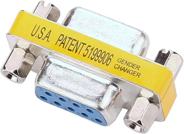 Alt view image 3 of 4 - DB9 Mini Gender Changer - iGreely 10Pack 9 Pin RS-232 DB9 Female to Female Serial Cable Coupler Adapter