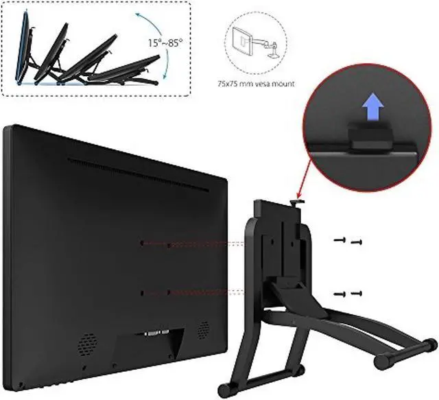 Alt view image 4 of 5 - XP-PEN Artist22 Pro Drawing Pen Display 21.5 Inch Graphics Monitor 1920x1080 FHD Digital Drawing Monitor with Adjustable Stand and PN02S Stylus (8192 Pressure Sensitivity)