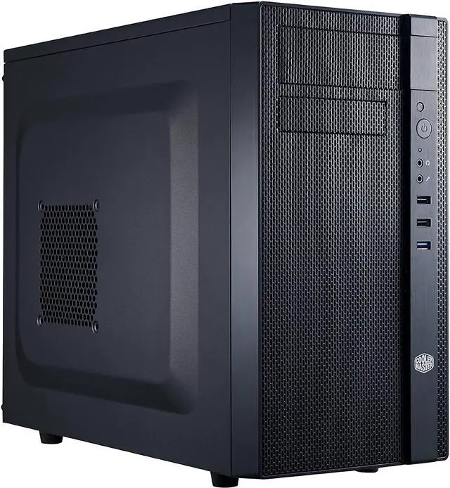Alt view image 2 of 6 - Cooler Master N200 - Mini Tower Computer Case with Fully Meshed Front Panel and mATX/Mini-ITX Support