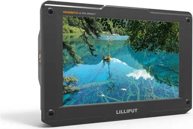 Alt view image 3 of 7 - Lilliput H7S 7-Inch 4K HDMI/3G-SDI Ultra-Bright On-Camera Monitor