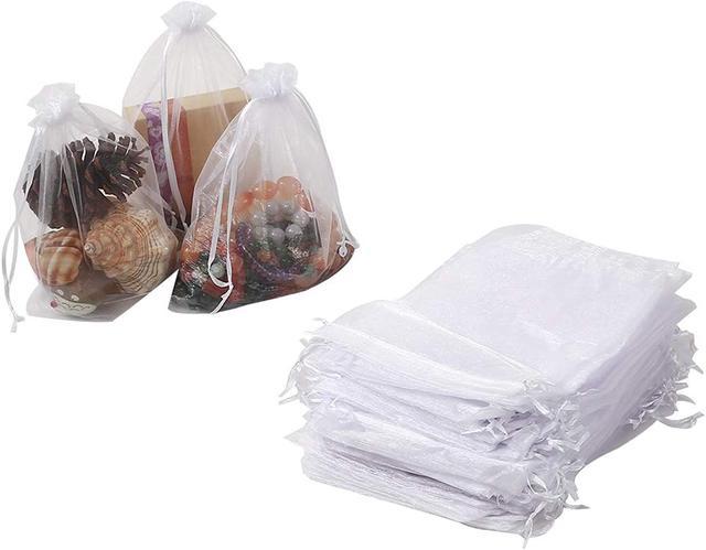 HRX Package 100pcs Little Organza Bags 3 x 4 inch, Purple Mesh Bags  Drawstring Pouches for Jewelry B…See more HRX Package 100pcs Little Organza  Bags 3