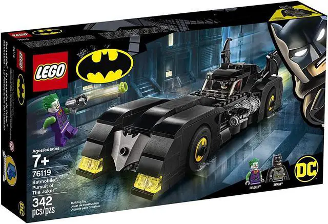 Alt view image 4 of 7 - LEGO DC Batman Batmobile: Pursuit of The Joker 76119 Building Kit (342 Pieces)