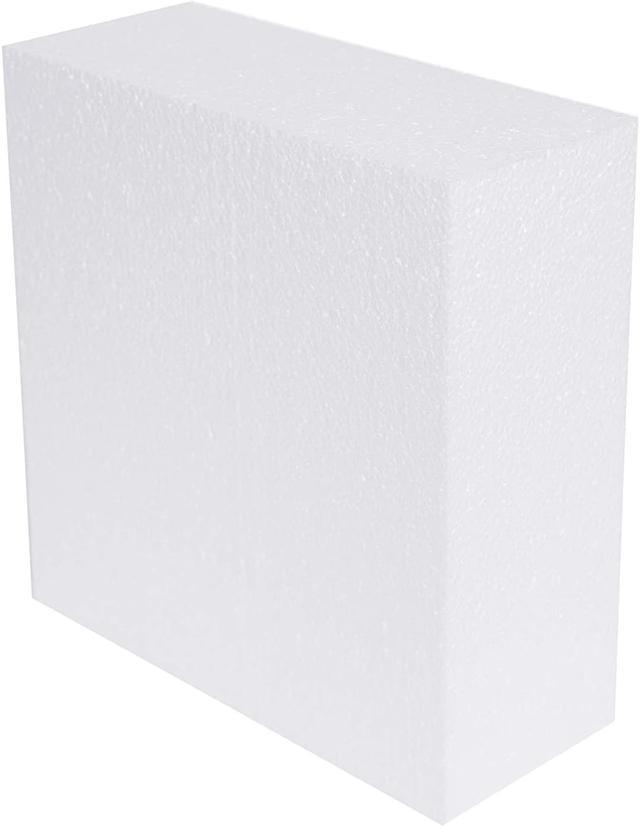 SILVERLAKELLC Silverlake Craft Foam Block - 10x10x4 EPS Polystyrene Squares  for Crafting, Modeling, Art Projects and Floral Arrangements - Sculpting  Blocks for DIY School & Home Art (Single) 