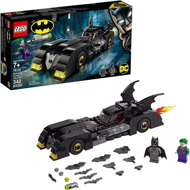 Main image of LEGO DC Batman Batmobile: Pursuit of The Joker 76119 Building Kit (342 Pieces)
