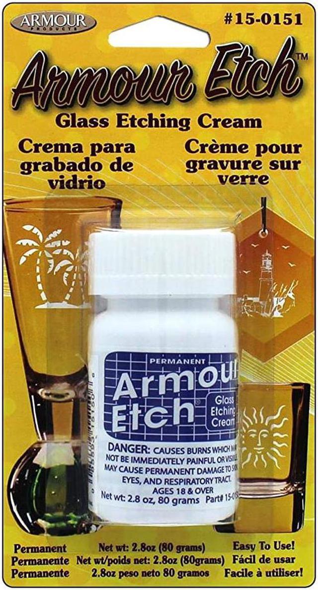 Armour Glass Etching Cream Carded,2.8-Ounce 