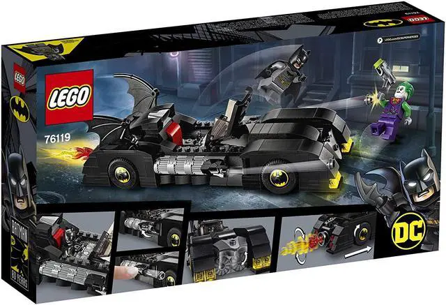 Alt view image 5 of 7 - LEGO DC Batman Batmobile: Pursuit of The Joker 76119 Building Kit (342 Pieces)