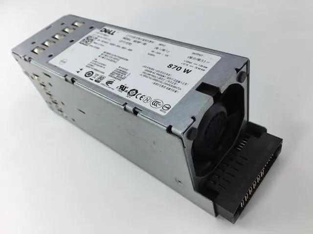 Alt view image 6 of 10 - Dell VT6G4 PowerEdge R710 T610 Redundant Power Supply 870W