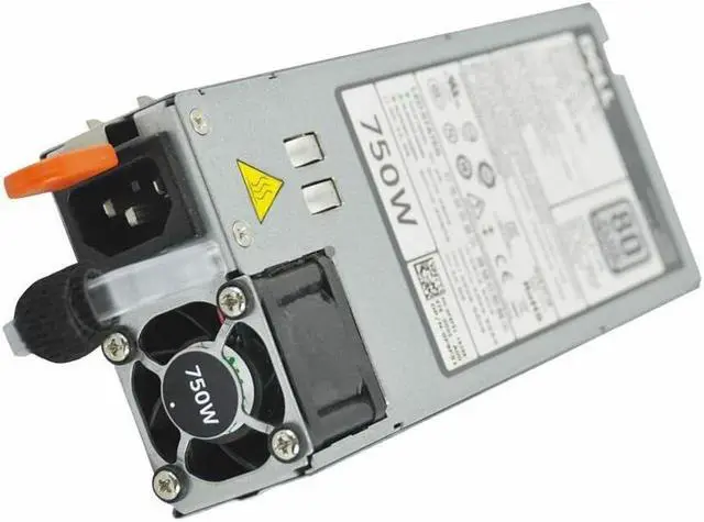 Alt view image 7 of 10 - DELL F9F51  750 Watt Redundant Power Supply For Poweredge R820 R720 R620 R520 T620 T420 T320