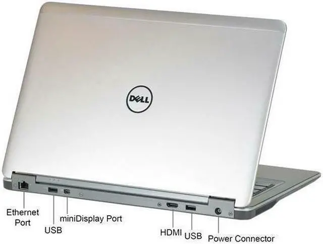 Alt view image 7 of 8 - Dell Latitude E7440 14" LED Intel i7 4600U 2.1GHz 128GB SSD 8GB Win 10 Ultrabook