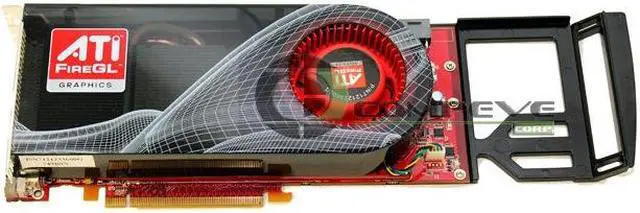 Alt view image 2 of 4 - GP933 Dell ATI FireGL V7600 512MB GDDR3 Dual DVI PCI-E Video Card