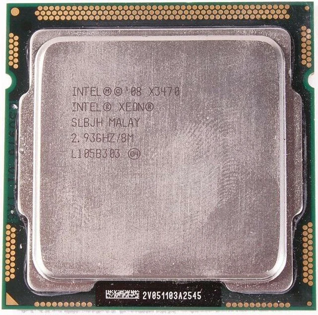 Alt view image 4 of 5 - INTEL Slbjh Xeon Up Quadcore X3470 2.93Ghz 1Mb L2 Cache 8Mb L3 Cache 2.5Gt S Dmi Socket Lga1156 45Nm 95W Processor Only