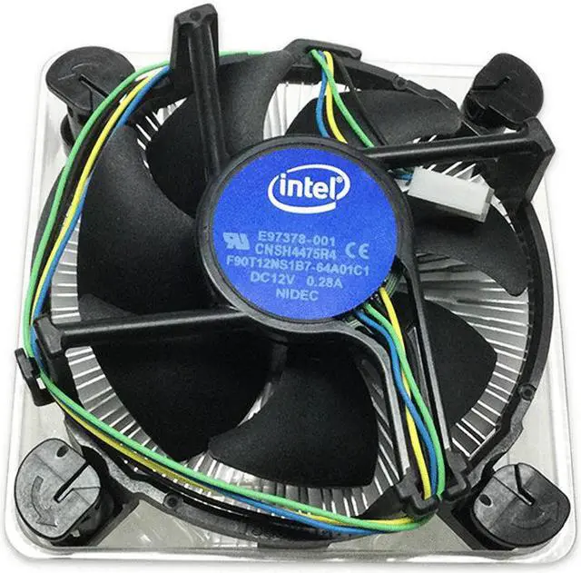 Alt view image 9 of 10 - Intel E97378-001 Lga1155/1156 Aluminum/Copper Cpu Heatsink, P/N# E97378-001 Bulk -by-Intel