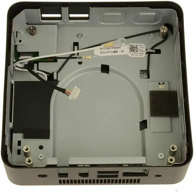 Alt view image 7 of 10 - New Dell OEM Chromebox 3010 Top Cover Plate  Power Button Y80F3