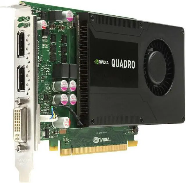 Alt view image 2 of 3 - 2GB Dell Quadro K2000 GDDR5 PCI Express 2.0 x16 2x Displayports DVI Graphic Card 0JHRJ Jhrj