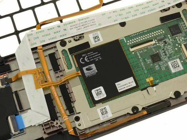 Alt view image 10 of 13 - Dell OEM Latitude 7410 Laptop Palmrest Touchpad Touchpad Palmrest 5TPMG