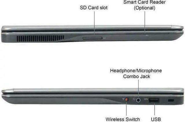 Alt view image 8 of 8 - Dell Latitude E7440 14" LED Intel i7 4600U 2.1GHz 128GB SSD 8GB Win 10 Ultrabook