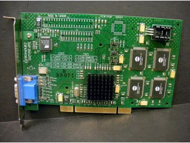 Alt view image 3 of 3 - SUN PGX32 8/24BIT PCI VIDEO CARD, LRI 2634