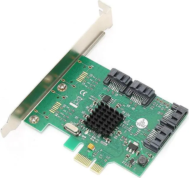 Alt view image 2 of 7 - Hard Disk Expansion Card,Hard Disk Expansion Card PCIE SATA 88SE9215 Portable Computer Accessories 6Gbps 2.0-Channel,Hard Drive Controller Card
