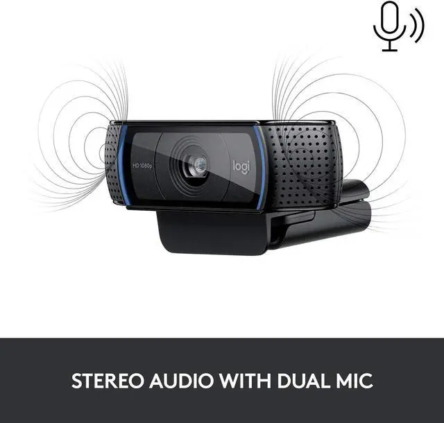 Alt view image 6 of 7 - Logitech C920 960-000767 USB HD Pro Webcam