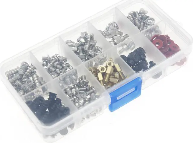 Alt view image 3 of 6 - 228pcs Computer PC Screws Kit with Case for Motherboard Case Fan Hard Disk Notebook