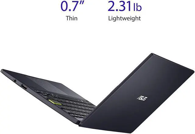 Alt view image 10 of 15 - ASUS Laptop L210 Ultra Thin Laptop, 11.6” HD Display, Intel Celeron N4020 Processor, 4GB RAM, 64GB Storage, NumberPad, Windows 10 Home in S Mode with One Year of Microsoft 365 Personal, L210MA-DB01