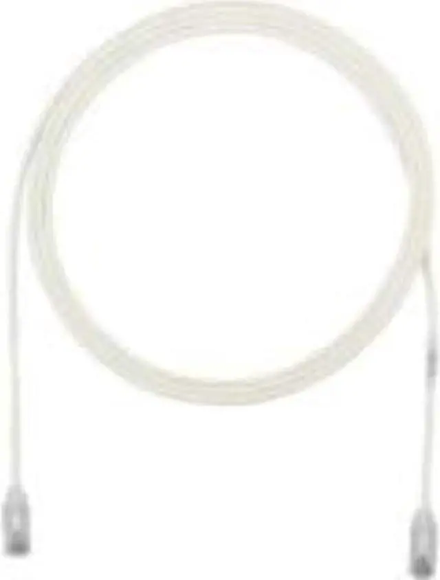 Alt view image 2 of 7 - Panduit UTP28SP6 6 ft. Cat 6 Off White UTP 28AWG CM LSZH Copper Patch Cord