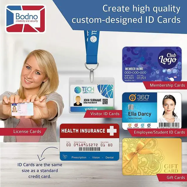 Alt view image 3 of 7 - Magicard Pronto ID Card Printer & Complete Supplies Package with Bodno ID Software - Bronze Edition