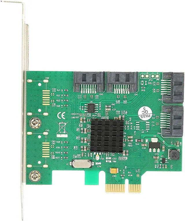 Main image of Hard Disk Expansion Card,Hard Disk Expansion Card PCIE SATA 88SE9215 Portable Computer Accessories 6Gbps 2.0-Channel,Hard Drive Controller Card