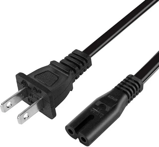 Main image of 4FT AC Power Cord Compatible with Sony PS5/ PS4 Slim / PS3 Slim / , Xbox Series S, Xbox Series X, Xbox One S/X Game Console Power Cable Replacement
